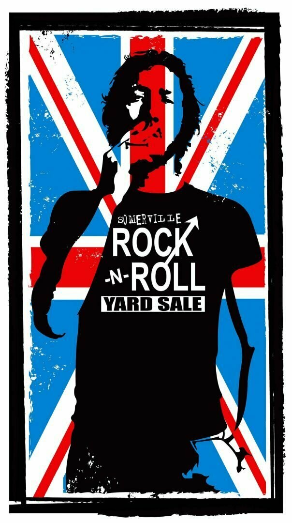 Плакат, постер на бумаге Rock-n-Roll/Рок-н-ролл. Размер 42 х 60 см