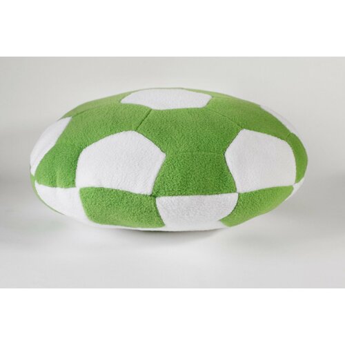 Подушка декоративная Magic Bear Toys круглая, цвет зеленый-белый 30 см.