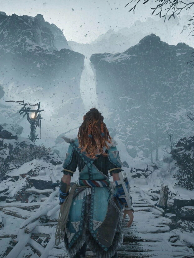 Плакат, постер на бумаге Horizon Zero Dawn/игровые/игра/компьютерные герои персонажи. Размер 21 х 30 см