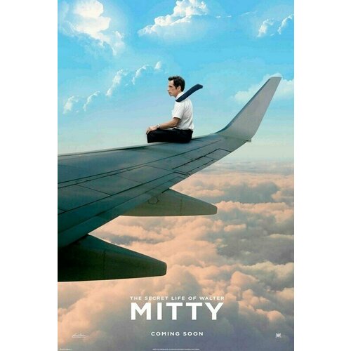 Плакат, постер на бумаге Невероятная жизнь Уолтера Митти (The Secret Life of Walter Mitty), Бен Стиллер. Размер 42 х 60 см, и Плакат и Постер  - Купить