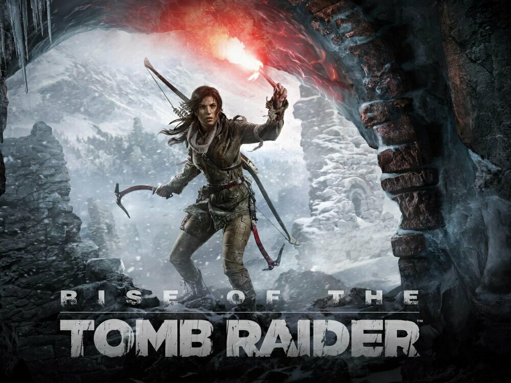 Плакат, постер Tomb Raider на бумаге, размер 30х42см