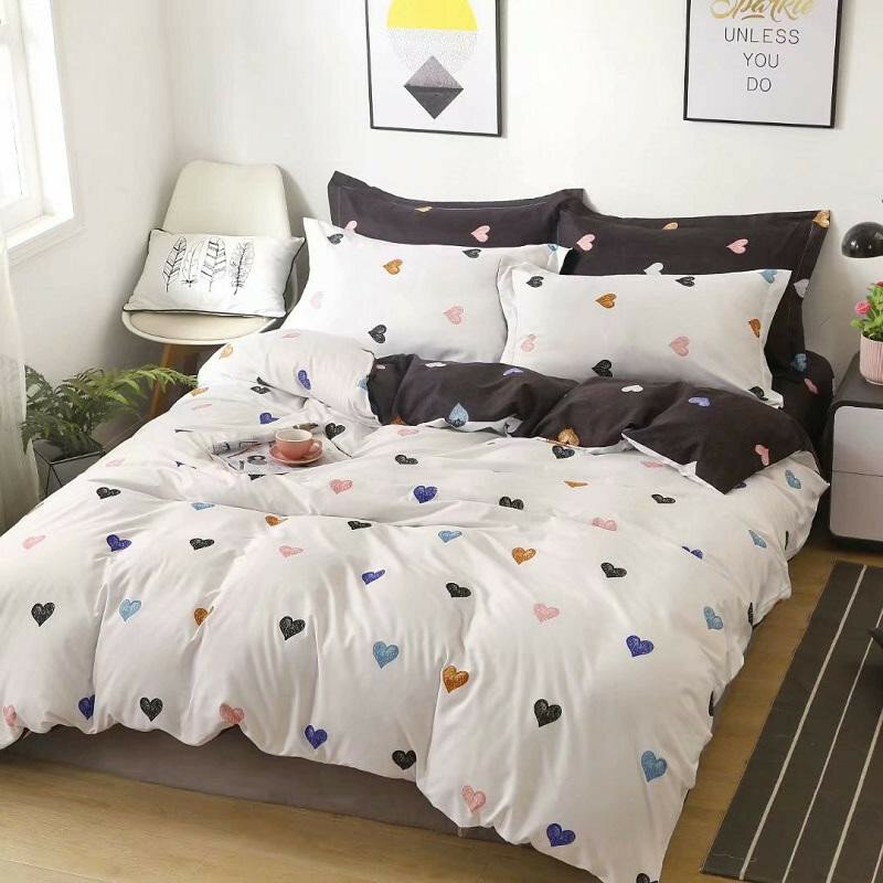 фото Постельное белье из микросатина TANGO DF-454 DREAM FLY 50х70 (1шт), 70х70 (1шт) 1,5-спальное