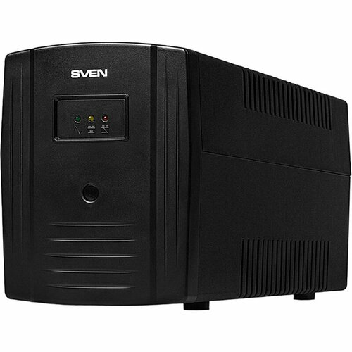 ИБП SVEN Pro 1000, 720Вт, USB, RJ-45, 3 евро (SV-013868) источник бесперебойного питания sven pro 600 sv 013837