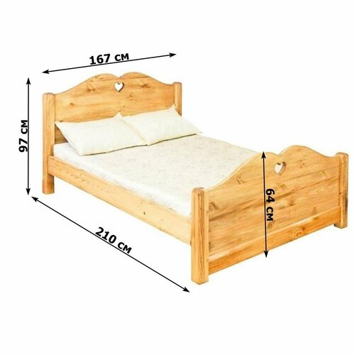 Кровать LCOEUR 1600 х 2000