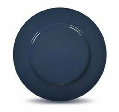 Тарелка 160мм мелкая синяя
