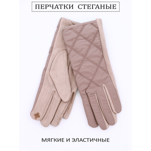 фото Перчатки волшебница мария, размер 7, коричневый