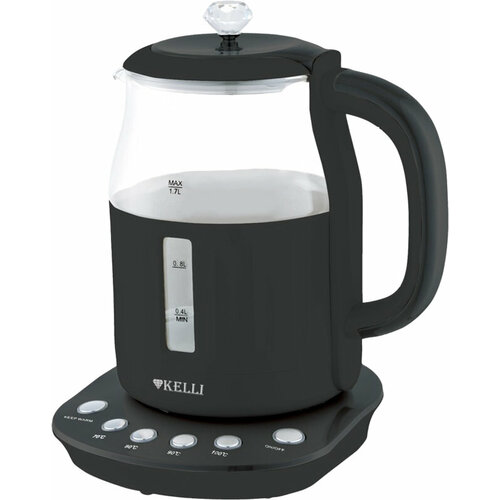 Чайник электрический KELLI KL-1373 Чёрный 478300₽
