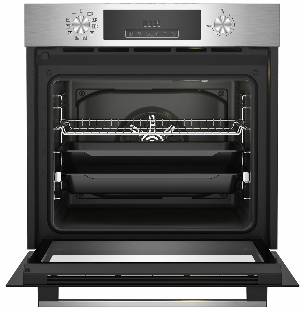 Встраиваемый электрический духовой шкаф Hotpoint FE8 831 JSH IX - фотография № 4