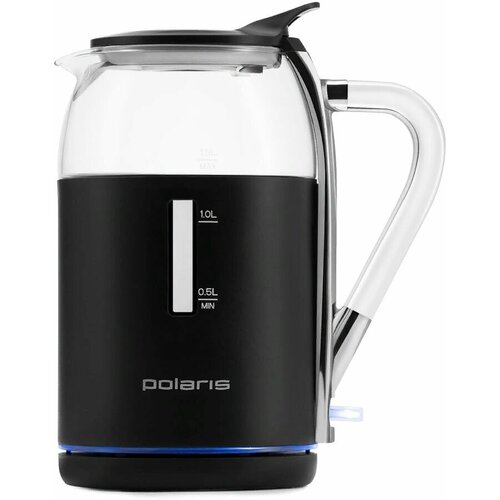 Чайник электрический Polaris PWK 1563CGL 2200Вт черный и прозрачный 501300₽