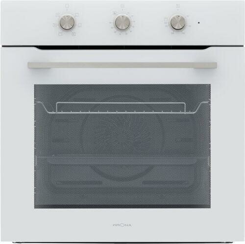 Встраиваемый электрический духовой шкаф Krona ARADEO 60 WH - фото №1