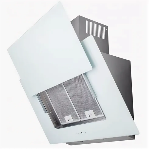 Вытяжка Плато WK-9 90 белый 5ск наклонная стекло эл упр диспл пульт 650 мкубчас 1775000₽