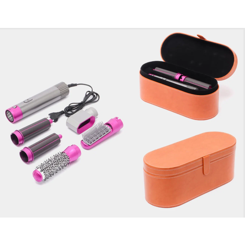 Набор для укладки волос Стайлер 5 в 1 фуксия серый 225000₽