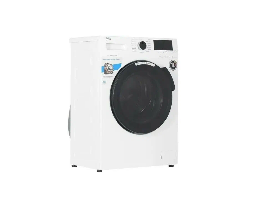 Стиральная машина Beko SteamCure WSPE6H616W + подарок - фотография № 3