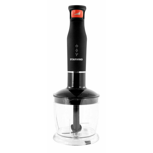 Блендер STARWIND SBP3432b погружной черныйкрасный 303000₽