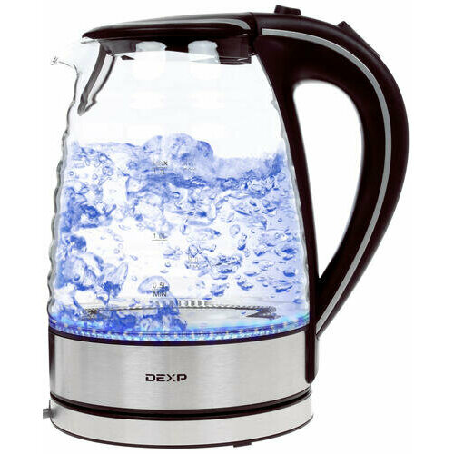 Электрочайник DEXP KG-1700 Wave коричневый 212000₽