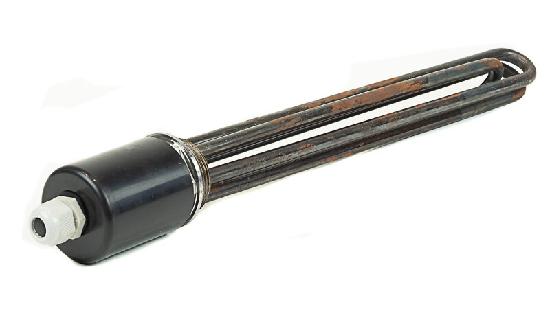 фото Блок ТЭН 6 кВт с резьбовым фланцем G2