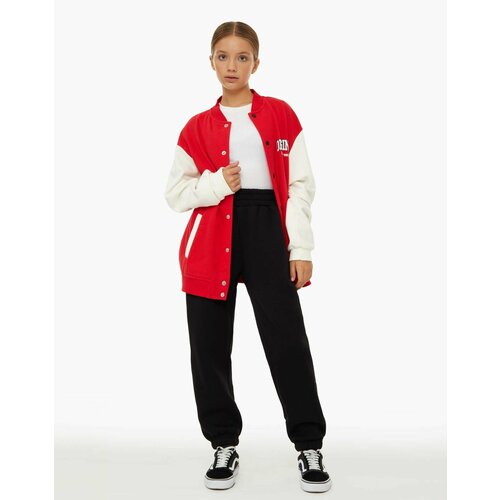 фото Брюки gloria jeans, размер 9-10л/140 (35), черный