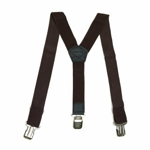 фото Подтяжки , размер 100, коричневый not brand