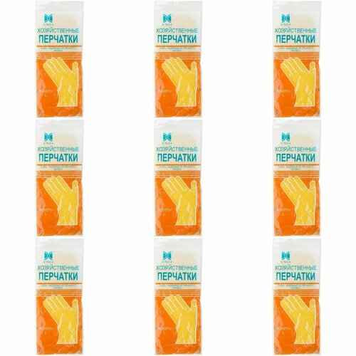 Xinda Перчатки латексные тонкие, размер S, 9 уп