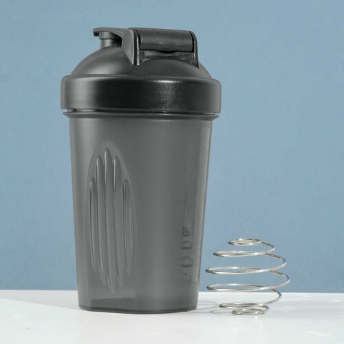 фото Шейкер, серия: crossfit, мастер к, 450 мл, 9 х 17 см, черный denco store