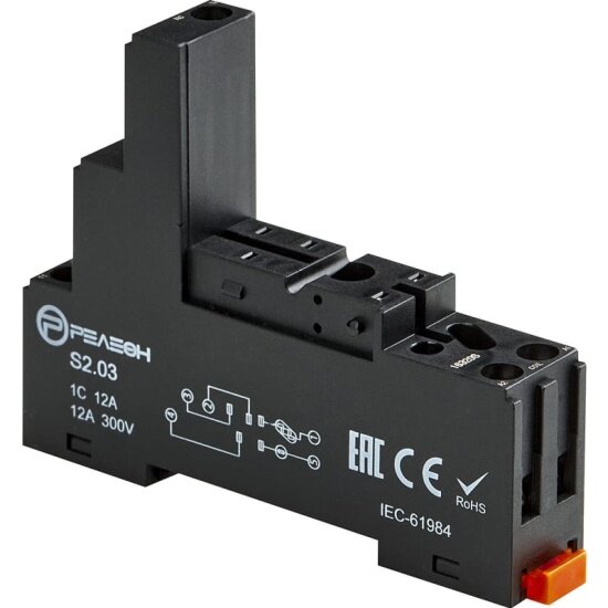 Розетка для реле Релеон Finder 40 31  S203