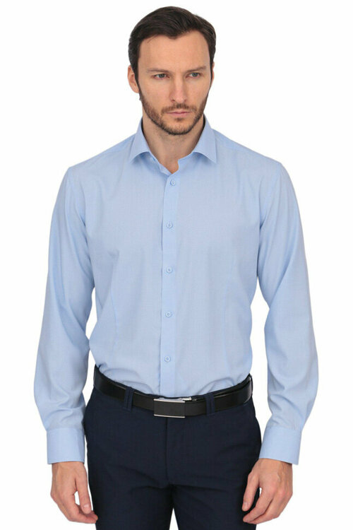 Рубашка GroStyle, размер 41/182, голубой