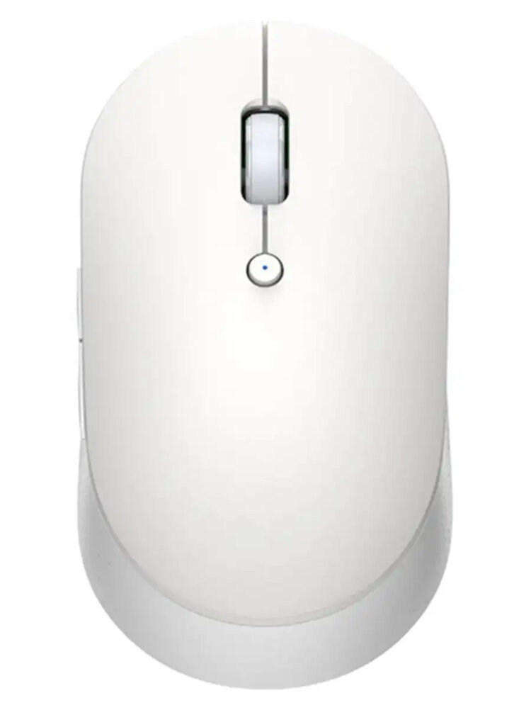 Мышь беспроводная Xiaomi Mi Dual Mode Wireless Mouse Silent Edition White