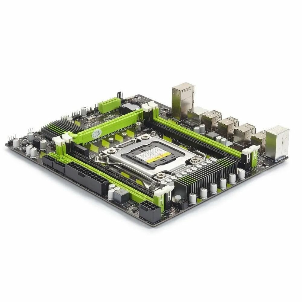 Материнская плата Atermiter Intel X79, процессор Xeon E5 2670 V2, память 2х16GB — фото 5
