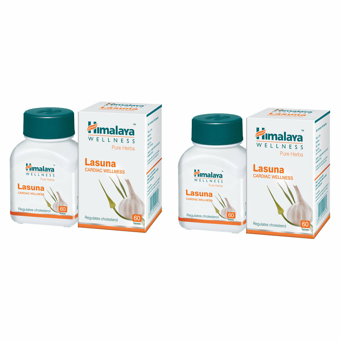 Таблетки Ласуна Хималая (Lasuna Himalaya) природный антибиотик для контроля уровня холестерина для здоровья сосудов 3х60 таб.