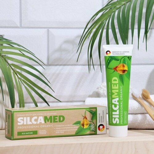 Зубная паста Silcamed Eco nature, 130 г (комплект из 6 шт)