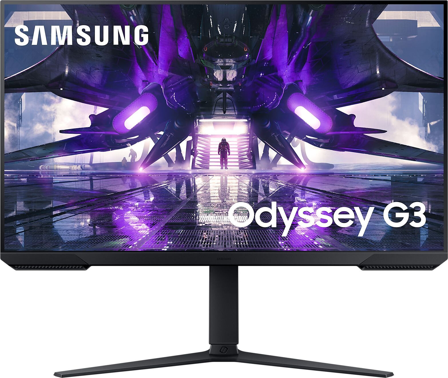 SAMSUNG Монитор Samsung 32" Odyssey G3 S32AG320NI черный VA LED 1ms 16:9 HDMI полуматовая HAS Piv 250cd 178гр/178гр 1920x1080 165Hz FreeSync Premium DP FHD 6.2кг LS32AG320NIXCI