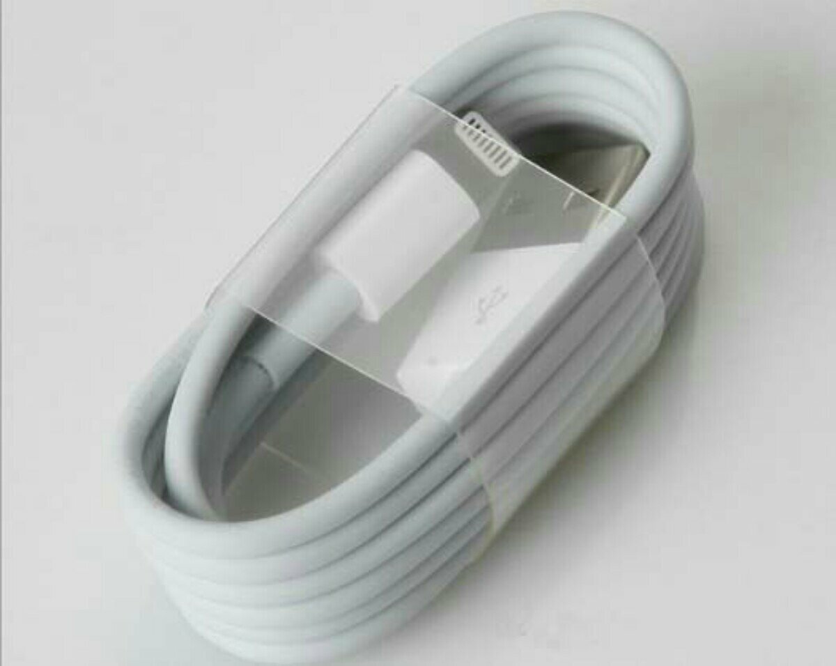 Кабель Качество Оригинала USB 8 pin Lightning для Apple iPhone 5/5S/SE/6/6S/7/8/X (10)/Xr/Xs/Xs Max/11/11 Pro/12/12 Mini/13/13 Pro Max/SE 2022/iPad/iPod/AirPods Из комплекта
