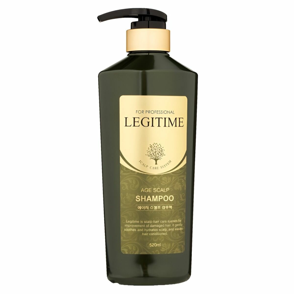 Укрепляющий шампунь для волос Welcos Mugens Legitime Age Scalp Shampoo