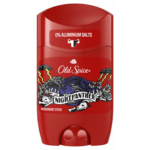 дезодорант антиперспирант стик old spice nightpanther 50 мл Old Spice Дезодорант стик Nightpanther, 50 мл