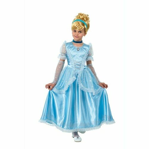Карнавальный костюм для детей Батик Принцесса Золушка, рост 122 см