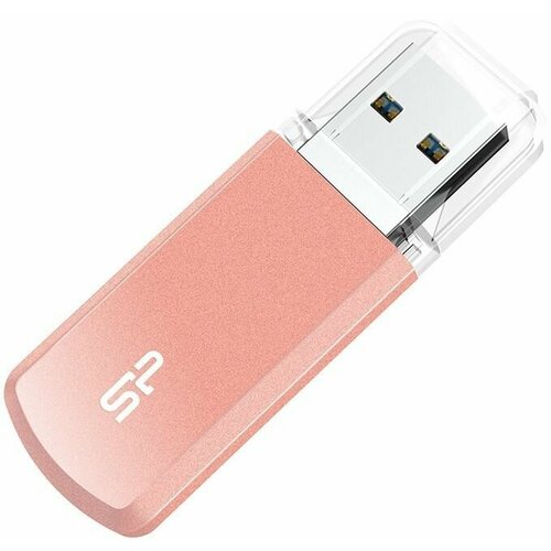 Флешка USB Silicon Power Power Helios SP064GBUF3202V1P 64ГБ, USB3.2, розовый