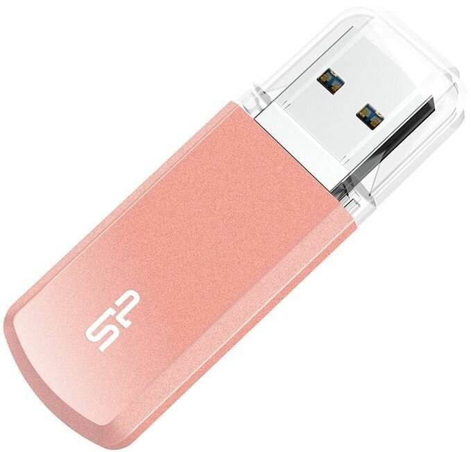 Флешка USB Silicon Power Power Helios SP064GBUF3202V1P 64ГБ, USB3.2, розовый