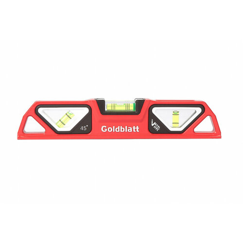 Уровень алюминиевый литой 255 мм, Torpedo Goldblatt G09005