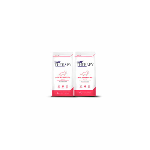 Vitalcan Therapy Feline Hypoallergenic Care для кошек всех возрастов, при аллергии, 2 кг х 2 шт.