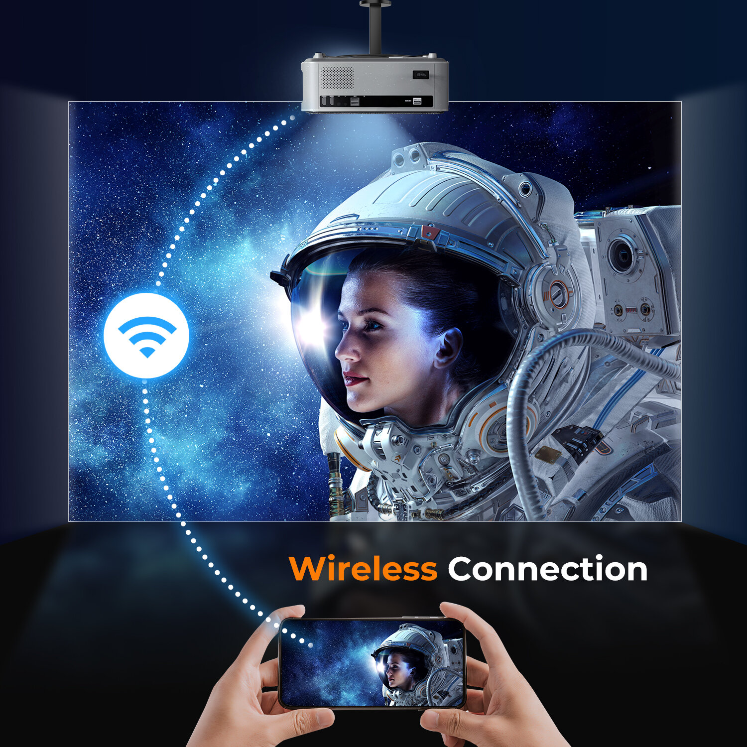 Проектор Yaber Pro U6 — фото 9