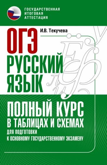 Ирина Текучева: ОГЭ Русский язык. Полный курс в таблицах и схемах для подготовки к ОГЭ