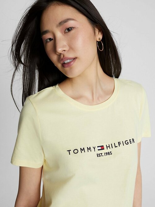 Футболка TOMMY HILFIGER, размер M, желтый