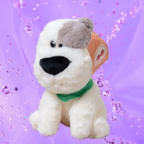 Мягкая игрушка плюшевая собака 25 см собачка белая