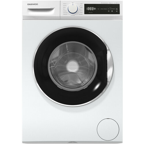 Стиральная машина фронтальная DAEWOO WM712T2TWB9RU белыйчерный 7 кг диспл inverter 26700₽
