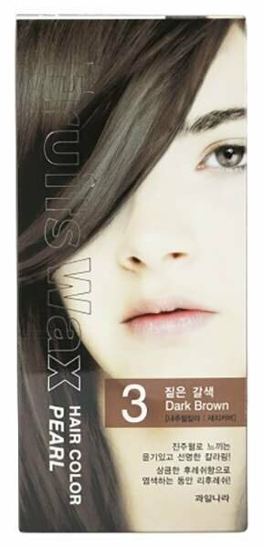 Краска для волос Welcos Fruits Wax Pearl Hair Color #03 - фото №4