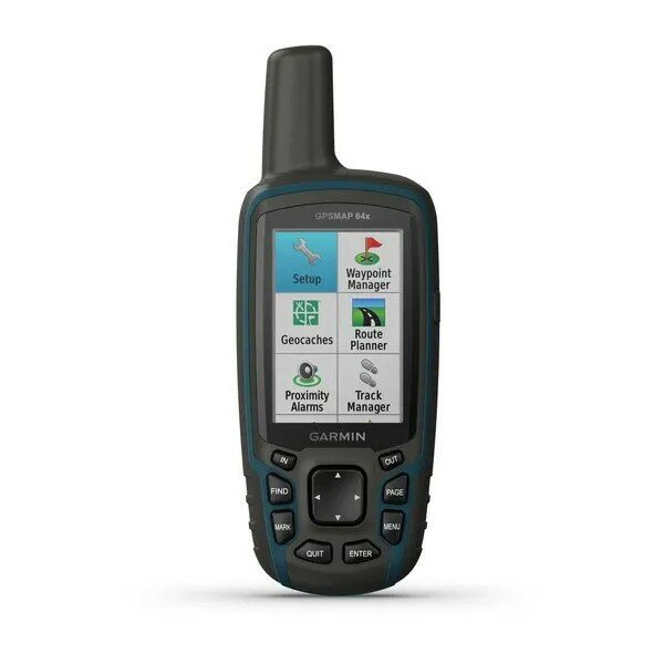 Портативный GPS навигатор Garmin GPSMAP 64X (карты TopoActive Russia)