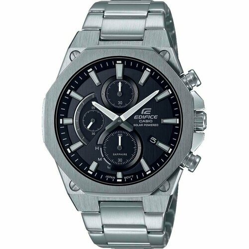 фото Наручные часы casio, серебряный, черный