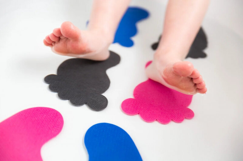 Everyday Baby Коврик для ванной с индикатором температуры, синий - фото №5