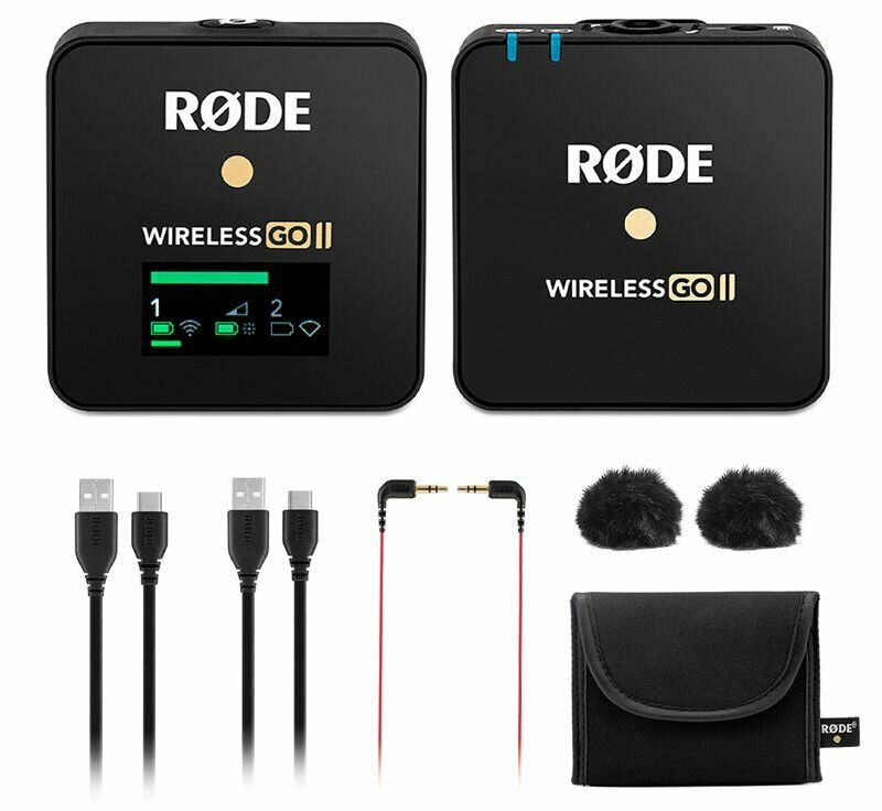Микрофонный комплект RODE Wireless GO II Single, комплектация: ручной передатчик — фото 9