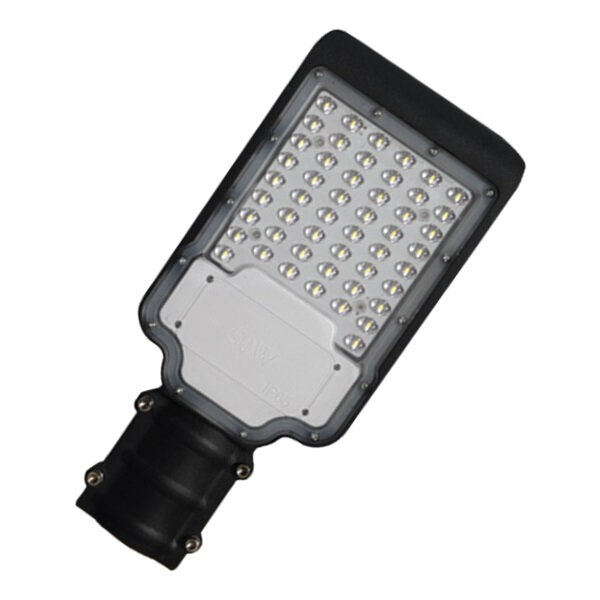 Уличный светодиодный светильник FOTON LIGHTING FOTON FL-LED Street-01 50W Grey 6500K 390*155*55 D50 5200Лм 220-240В (консольный светодиодный)